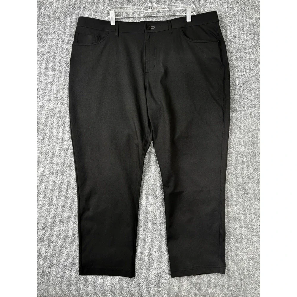 Public Rec  Pants Mens 43x26 Black All Day Every Day Polyester 5-Pocket Trousers